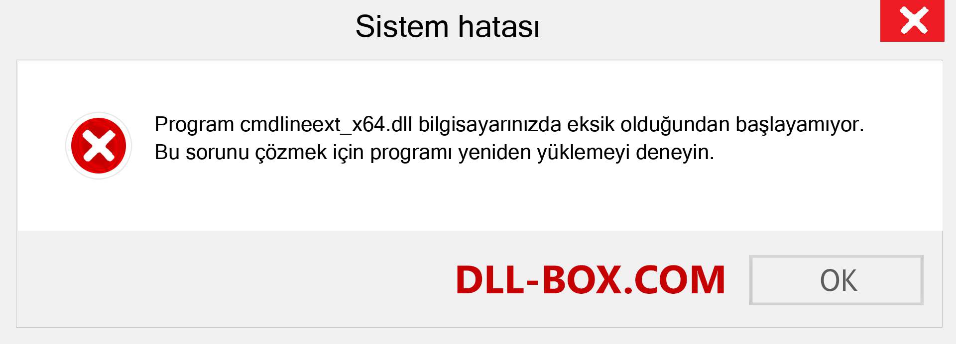 cmdlineext_x64.dll dosyası eksik mi? Windows 7, 8, 10 için İndirin - Windows'ta cmdlineext_x64 dll Eksik Hatasını Düzeltin, fotoğraflar, resimler